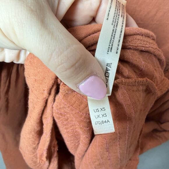 Free People Beach Get Obsessed Babydoll Tunic Dress Balloon Sleeve Size XS - Picture 10 of 12